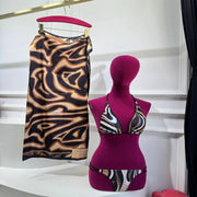 Printed Tankini Set | OWNLUXE