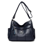 Stylish Patchwork Tote Bag - Soft Microfiber & Chic Sequins