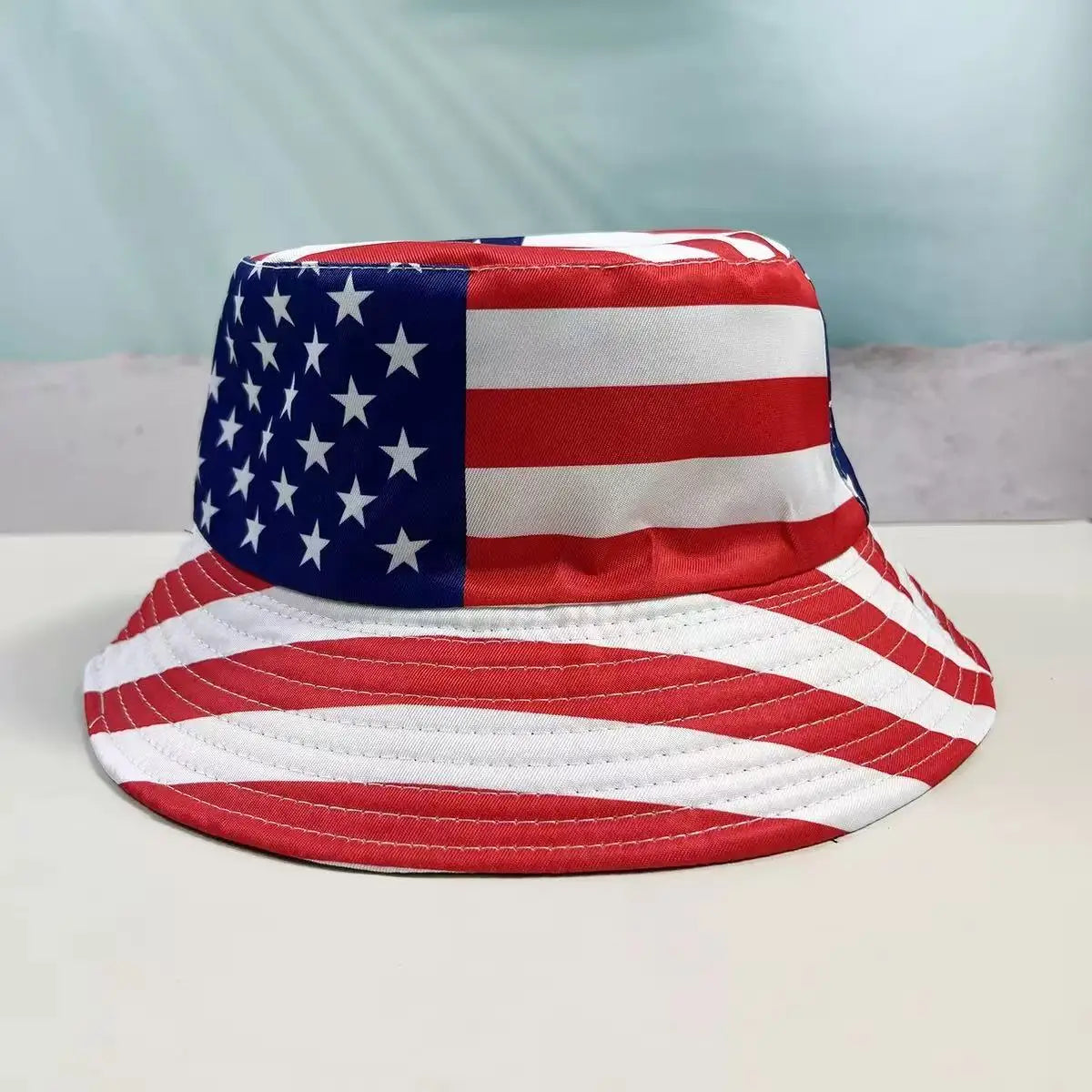 Flag Printed Bucket Hat — Canada, USA & Mexico Sports Fan Cap | OWNLUXE
