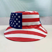 Flag Printed Bucket Hat — Canada, USA & Mexico Sports Fan Cap | OWNLUXE