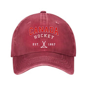 Canada Hockey-Style Baseball Cap — Breathable Sports Hat | OWNLUXE