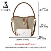 Leather Bucket Bag | OWNLUXE