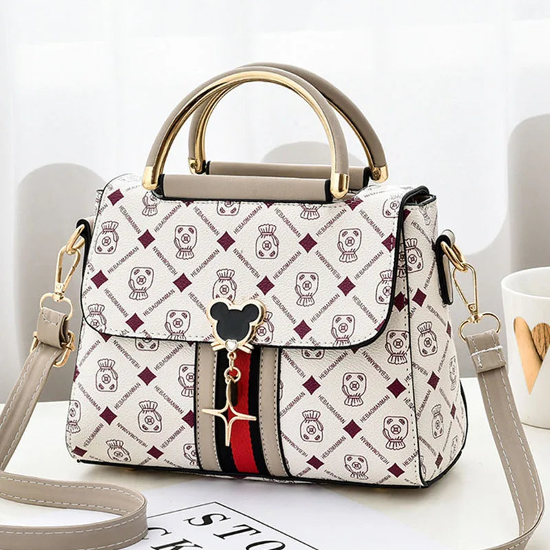 Soft PU Tote & Crossbody Bag – Versatile Flap Handbag