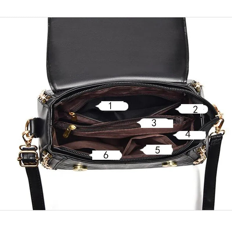Women's Genuine Leather Tote Handbag - Luxury Designer Bow Bucket Bag