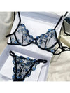 Floral Embroidered Sheer Lingerie | OWNLUXE