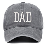 Load image into Gallery viewer, Mom and Dad letter embroidered baseball cap washed retro duckbill cap Father&#39;s Day Mother&#39;s Day best gift
