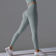 Women's High-Waisted Seamless Leggings – Booty Lifting Fit