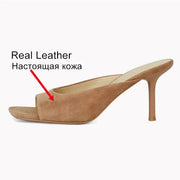 Women's Leather Open-Toe Sandals – Shop at OWNLUXE