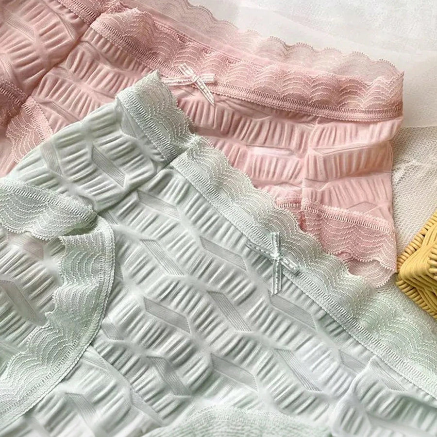 Women's Breathable Lace Cotton Briefs | OWNLUXE