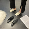 Women's Leather Loafers (Beige) | OWNLUXE