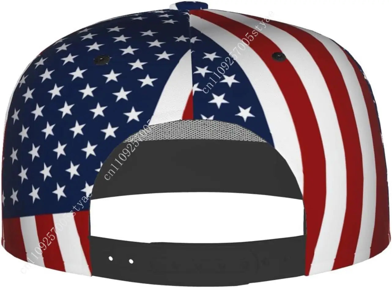Adjustable American Hat Flag | OWNLUXE