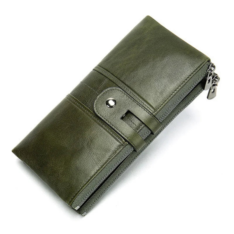 Genuine Leather Multi-Card Card Holder Wallet | OWNLUXE