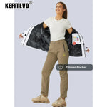 Load image into Gallery viewer, Women's Windproof Fleece-Lined Winter Jacket
