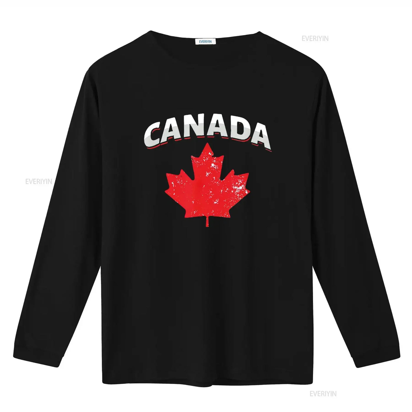 Canadian Red Maple Leaf T-Shirt – Vintage Washed Toronto Patriotic Tee | OWNLUXE