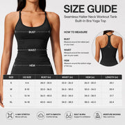 Built-In Bra Seamless Yoga Tank Top | OWNLUXE