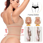 Load image into Gallery viewer, Deep V Shapewear Bodysuit with Built‑In Bra &amp; Thong
