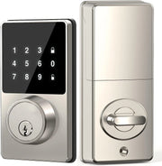 Smart Keypad Door Lock – PIN Code, Key Backup, IP66