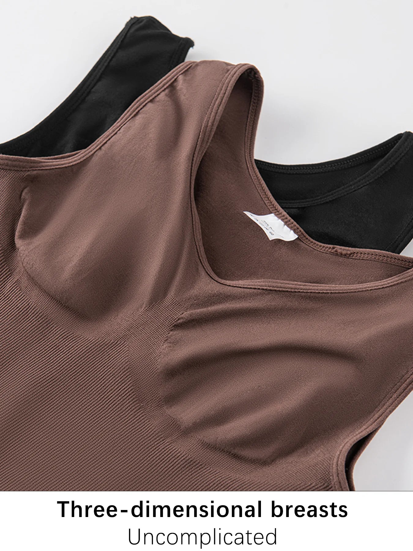 Seamless Cupless Shapewear Bodysuit Thong, Firm Control