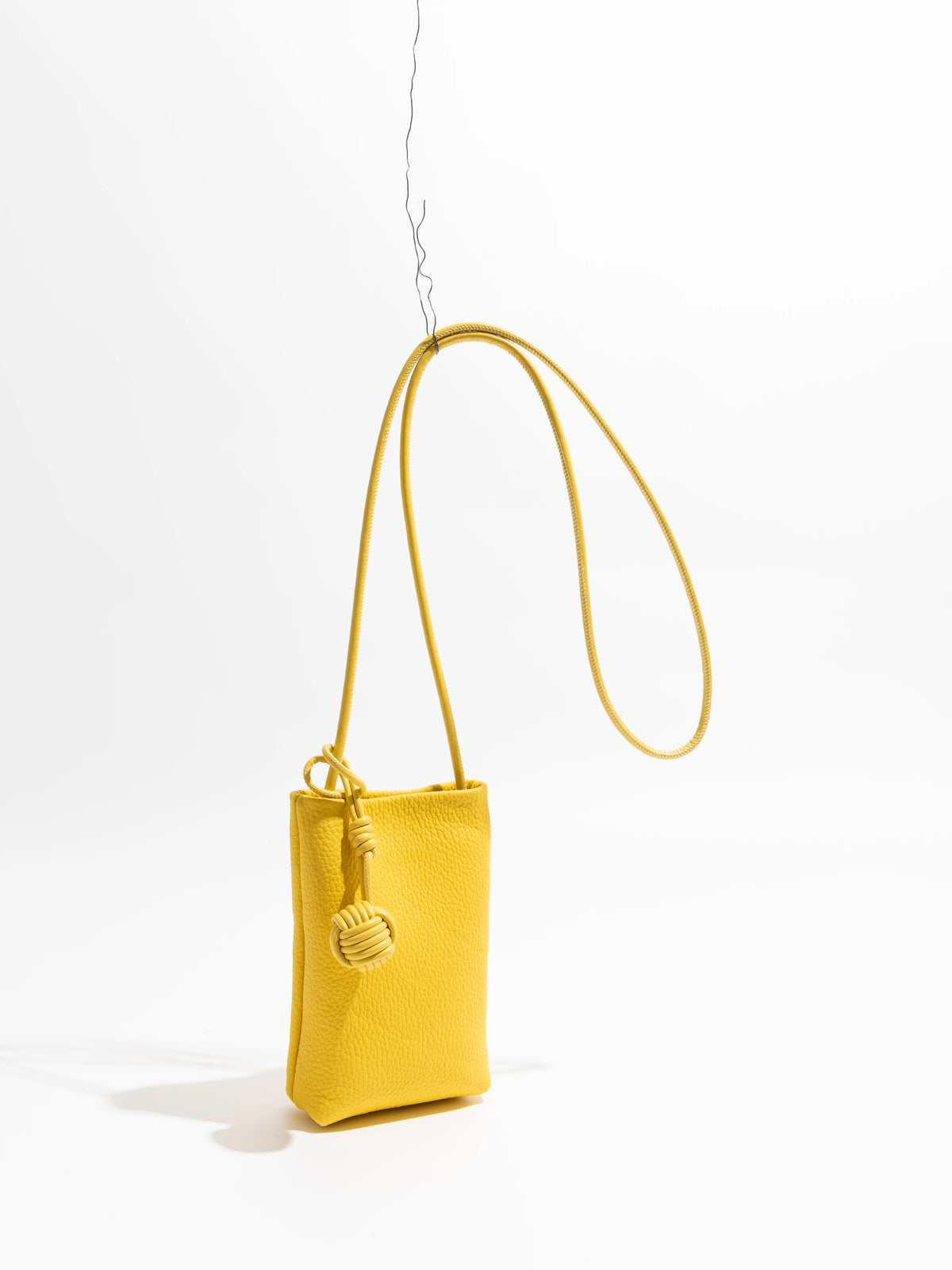Leather Mini Phone Crossbody Bag – Shop at OWNLUXE