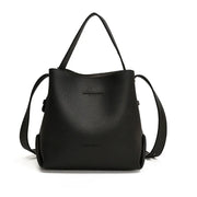 PU Leather Crossbody Bag (Brown) | OWNLUXE