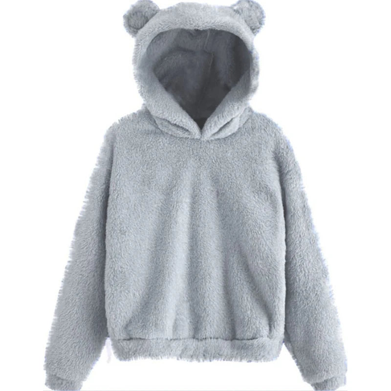 Relaxed-Fit Hooded Long-Sleeve Sweater | OWNLUXE