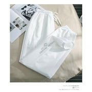 High-Waist Drawstring Pants | OWNLUXE