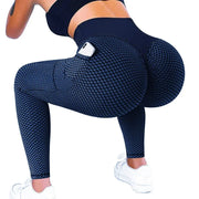 High-Waist Yoga Pocket Extended-Size Leggings | OWNLUXE