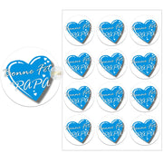 Happy Father's Day Decor Sticker Labels Bonne Fête Des | OWNLUXE