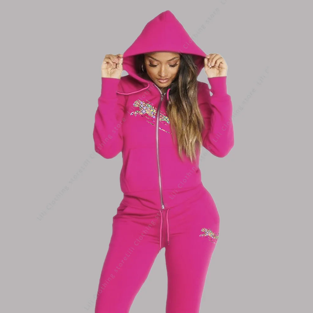 Women's Track Suit Hoodie | OWNLUXE