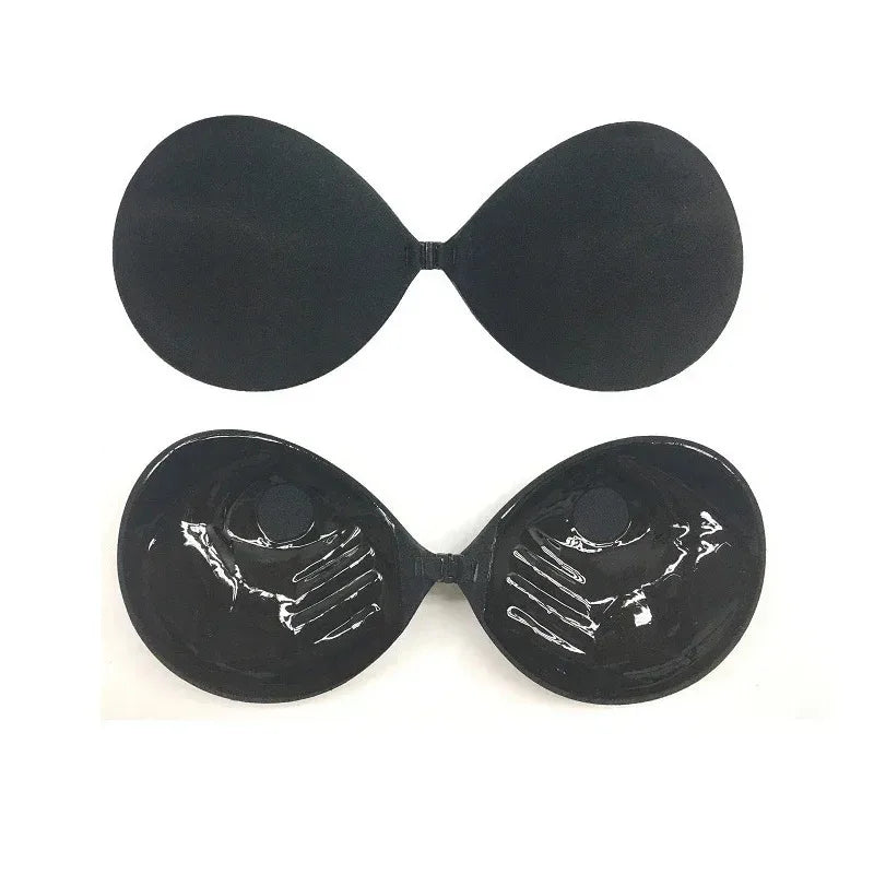 Invisible Silicone Adhesive Bra - Strapless Front Buckle Push-Up | OWNLUXE