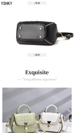 Load image into Gallery viewer, Genuine Leather Tote Bag - Bow Detail Bucket Bag
