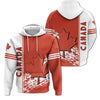 Canadan Flag 3D Printed Harajuku Canada Hooded Hoodie | OWNLUXE