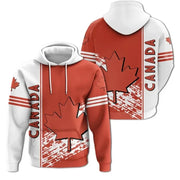 Canadan Flag 3D Printed Harajuku Canada Hooded Hoodie | OWNLUXE