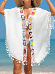 Sunset Crochet Swim Cover-Up | OWNLUXE