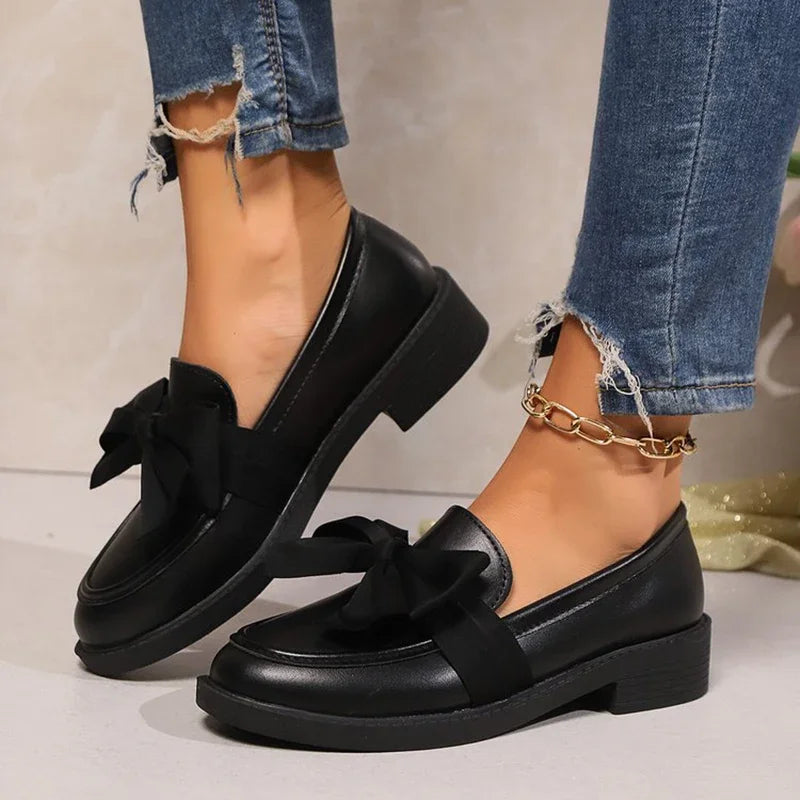 Women's Platform Leather Loafers – Shop at OWNLUXE