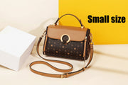 Vintage Signature Plaid Tote Bag - Luxury Shoulder Handbag