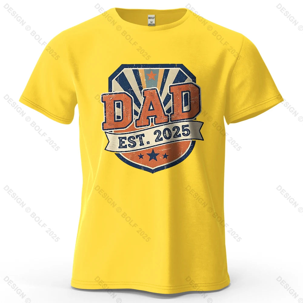 Dad Est. Vintage Graphic Tee - 100% Cotton | OWNLUXE