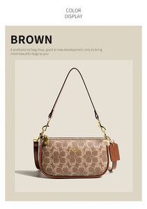 Elegant Women's Underarm Bag Hot Popular Ladies Shoulder Bag PU Leather Luxury Handbag Ladies Bag Designer Crossbody Bag