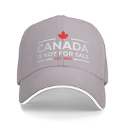 Canada Is Not For Sale 1867 Baseball Cap – Funny Patriotic Snapback | OWNLUXE