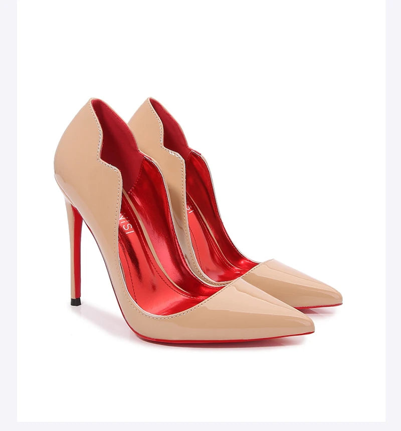 Women’s Black Pointed Toe Stiletto High Heels
