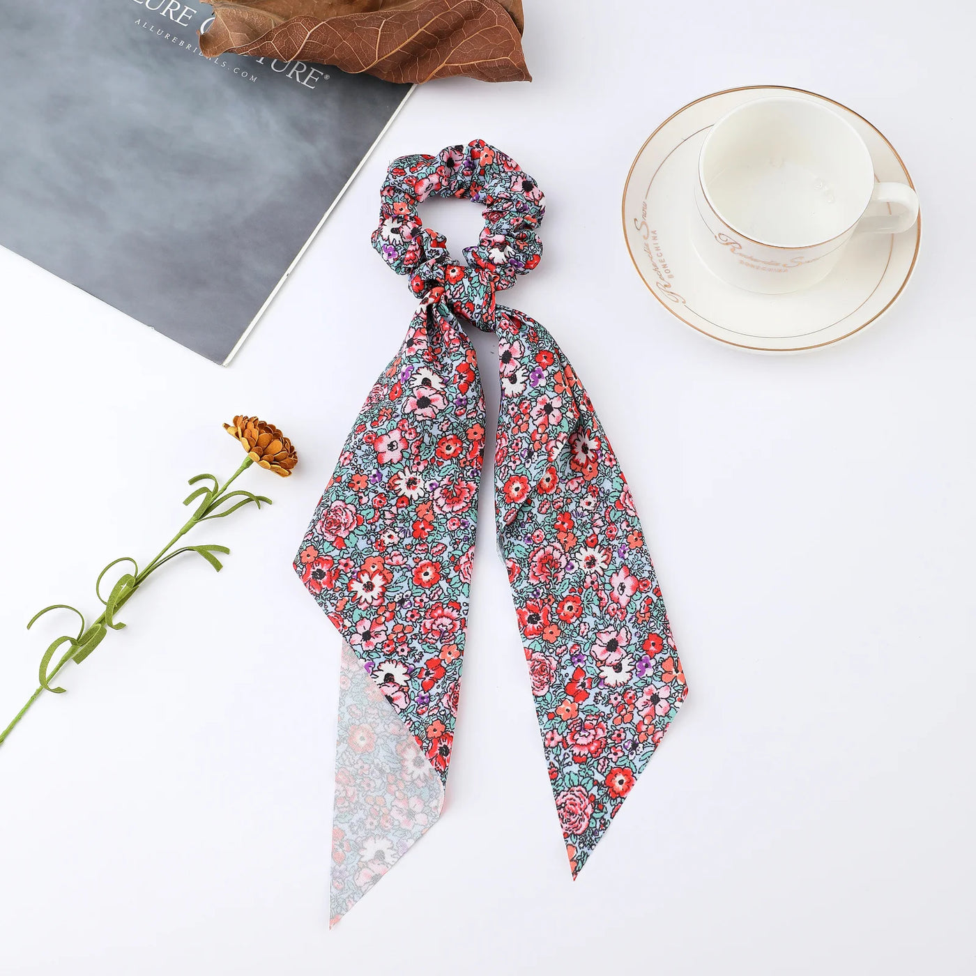Satin Hair Scarf Scrunchie | OWNLUXE