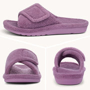 Women’s Fuzzy Orthopedic House Slippers with Arch Support