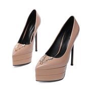 Women's Leather Stiletto Heels – Shop at OWNLUXE