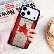 Canada Canadian Flag Phone Case For IPhone 17 16e 15 14 13 12 11 Pro Max Air Mini Soft Protective Cover