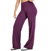 Mid-Waist Yoga Pants – Straight Leg Active