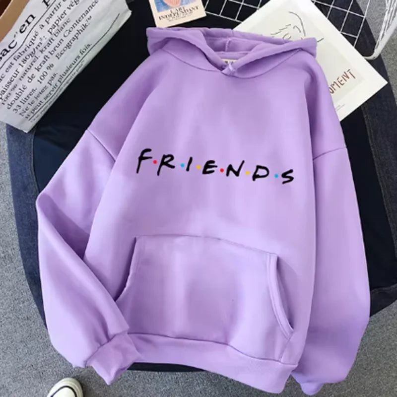 Women's Long-Sleeve Casual Printed Hoodie (Knitted) | OWNLUXE