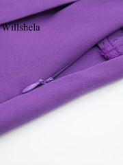 Zip-Up Vintage High-Waist Skirt | OWNLUXE