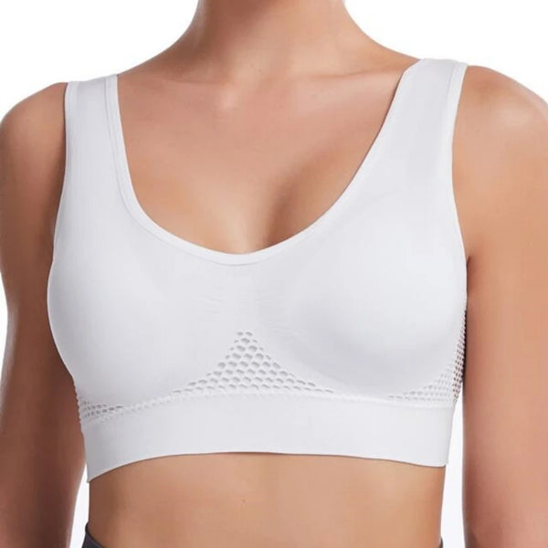 Breathable Wire-Free Sports Bra – Shop at OWNLUXE