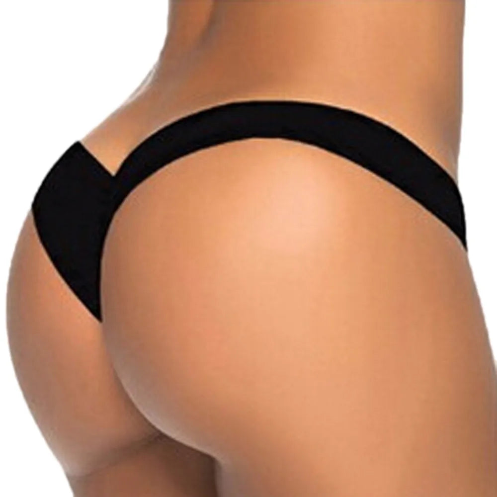Women Brazilian Print Bikini Bottom Thong Bathing Beach | OWNLUXE