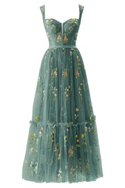Sleeveless Mesh Ceremonial Dresses | OWNLUXE